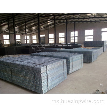 Panel pagar mesh yang dikimpal